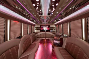 Party Bus Fleet for Rent in Westland Michigan - parada-ford-f450-interior